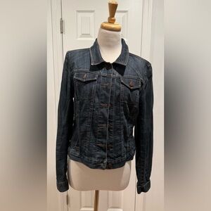 LOFT Dark Blue Jean Jacket